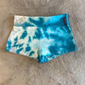 Tie Dye Yoga / Pole Shorts